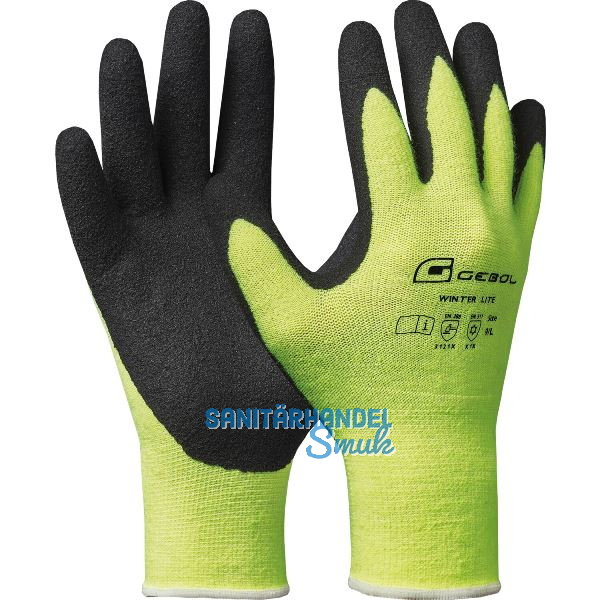 GEBOL Schutzhandschuh Winter Lite Gr��e 10
