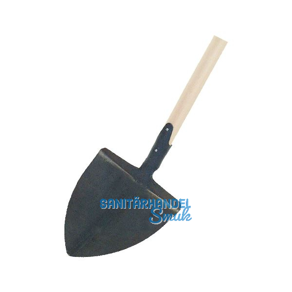 KRENHOF Spitzschaufel Aktion geschmiedet mit Feder mit Stiel Gr��e 270 x 280 mm