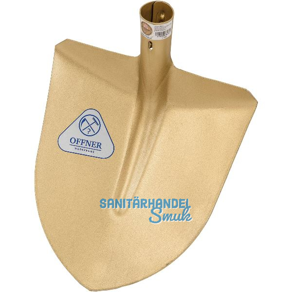 OFFNER Wurfschaufel spitz Profi geh�rtet ohne Stiel Gr��e 310x280 mm