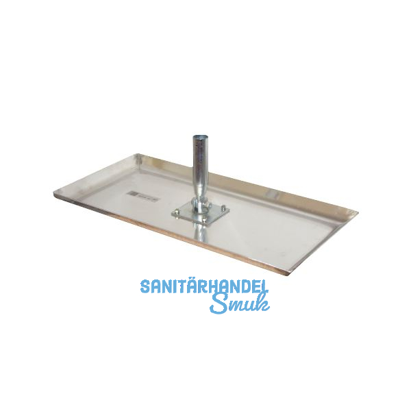 KRENHOF Alu-Betonschieber mit Gelenk-Stielhalterung 980 mm