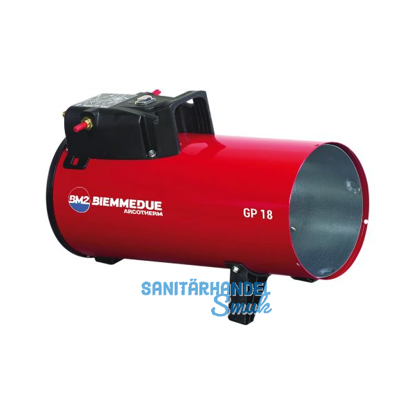 Gas-Hei�luftturbine GP18M mit Piezzoz�nder Leistung 11,3-18,58kW