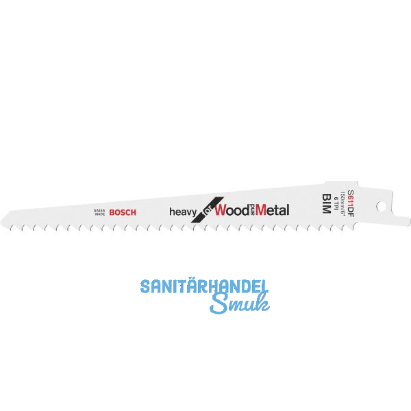 BOSCH S�bels�geblatt Holz Metall S611DF - 5 St�ck
