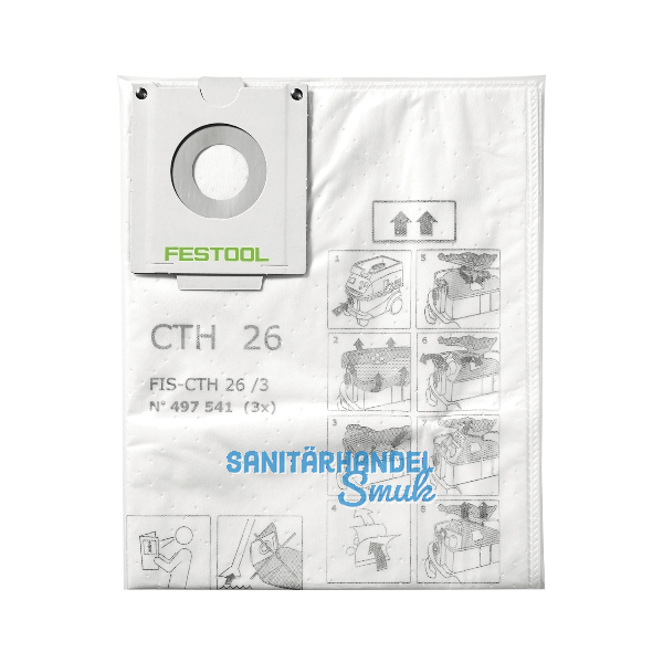 FESTOOL Sicherheitsfiltersack FIS-CTH 48/3 (3 St�ck)