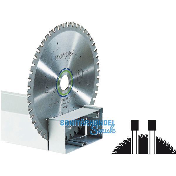 FESTOOL Flachzahn Kreiss�geblatt HW � 230x2,5x30 Z�hne 48 Flachzahn