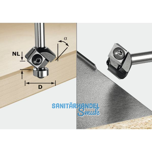 FESTOOL Wepla-Fasefr�ser HW S8 45� D27 12x12