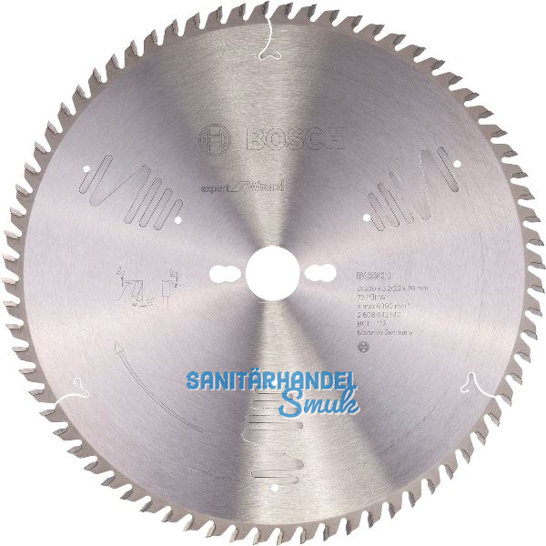 BOSCH Kreiss�geblatt Expert for Wood � 300 x 2,2 x 30 mm Z�hne 72 (WZ) pos.