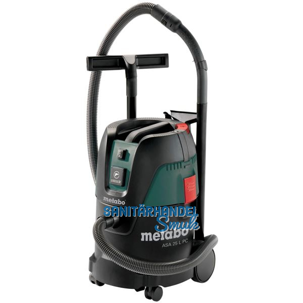 METABO Nass- und Trockensauger Modell ASA 25 L PC 1250 Watt