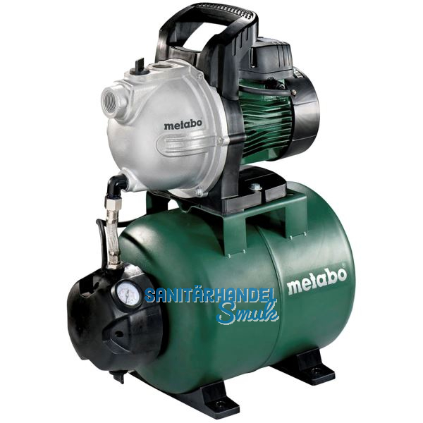 METABO Hauswasserwerk HWW 3300/25 G mit Pumpengeh�use aus Grauguss 900 Watt