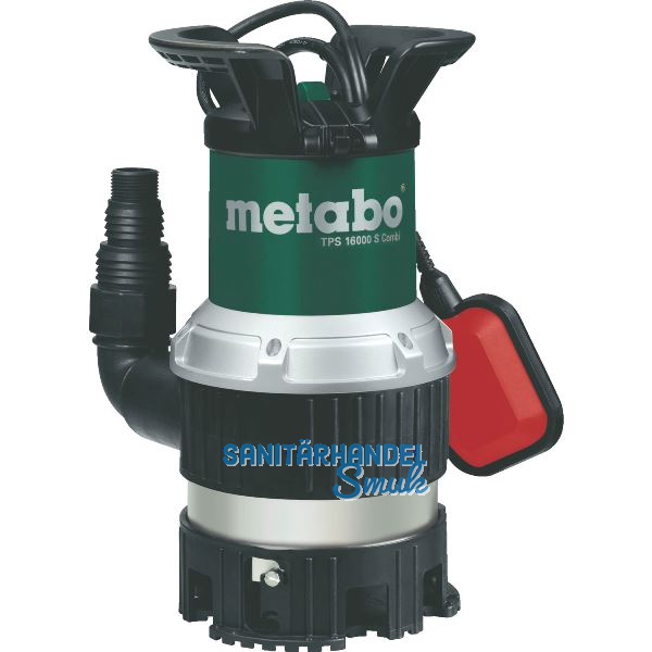 METABO Kombi-Tauchpumpe TPS 16000 S Combi 970 Watt