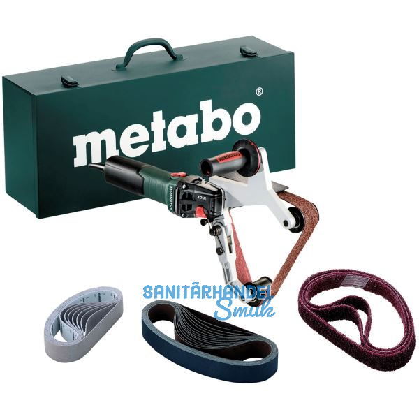 METABO Rohrbandschleifer RBE 15-180 Set 1550 Watt