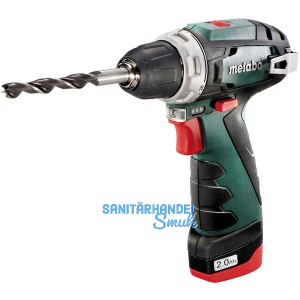 METABO Akku-Bohrschrauber Powermaxx BS 10,8 Volt / 2,0 Ah (IEC) Li-Ion
