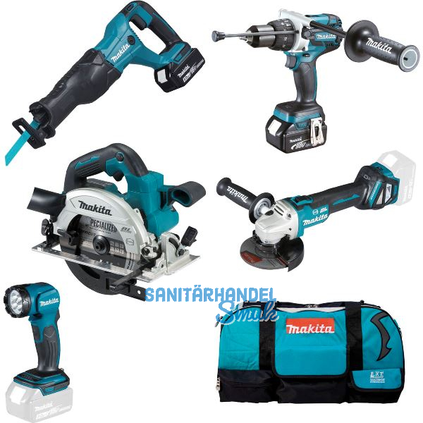 MAKITA Akku-Set DLX5067TX1 18 Volt / 5,0 Ah (IEC) Li-Ion