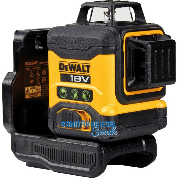 DEWALT Akku-Multifunktions-Linienlaser gr�n DCLE34031N-XJ 18 Volt