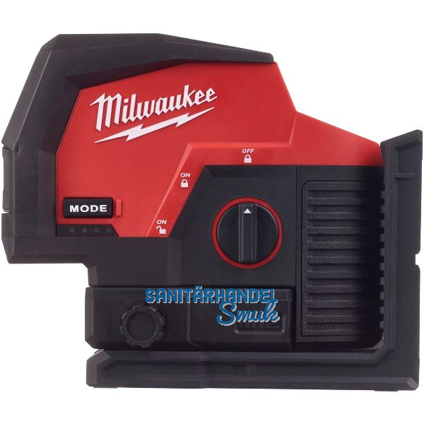 MILWAUKEE Punkt- und Linienlaser M12 CLLP-0C IP54