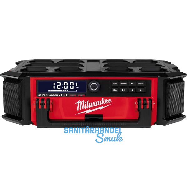 MILWAUKEE Netz/Akku-Radio M18 PRC DAB+-0 f. Akku 18 Volt und Netz 220-240 V