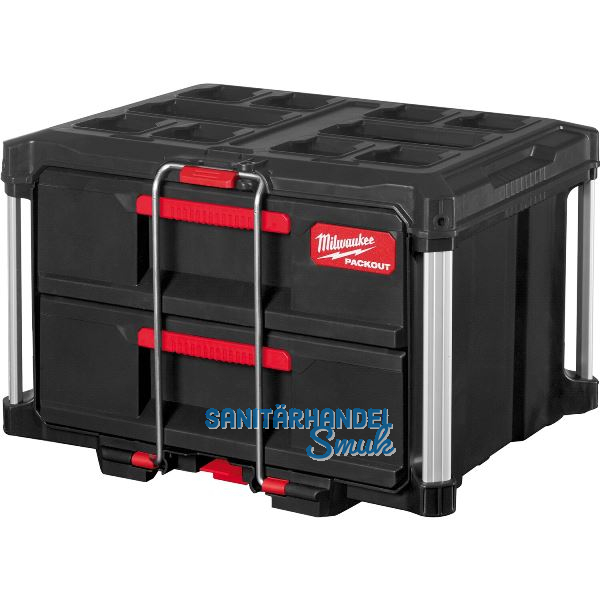 MILWAUKEE Koffer mit 2 Schubladen Packout