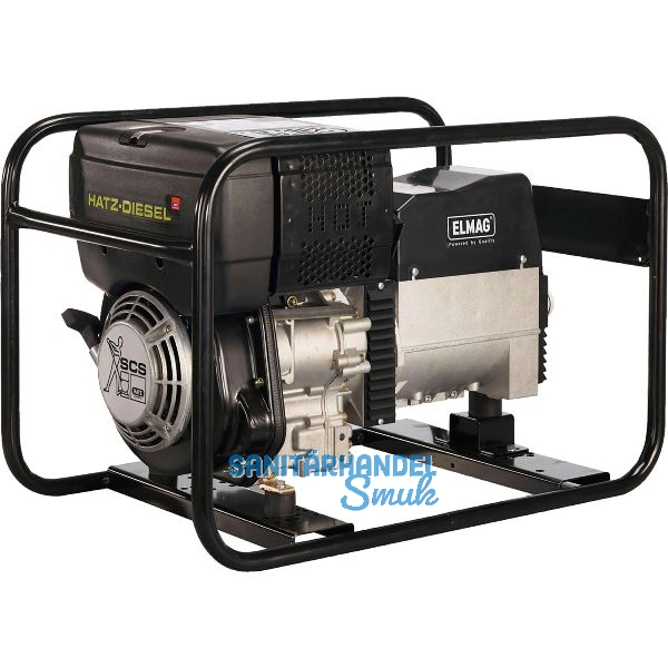 ELMAG Stromerzeuger Diesel SED 7000 WDE-AVR mit Hatz 1B40 Motor