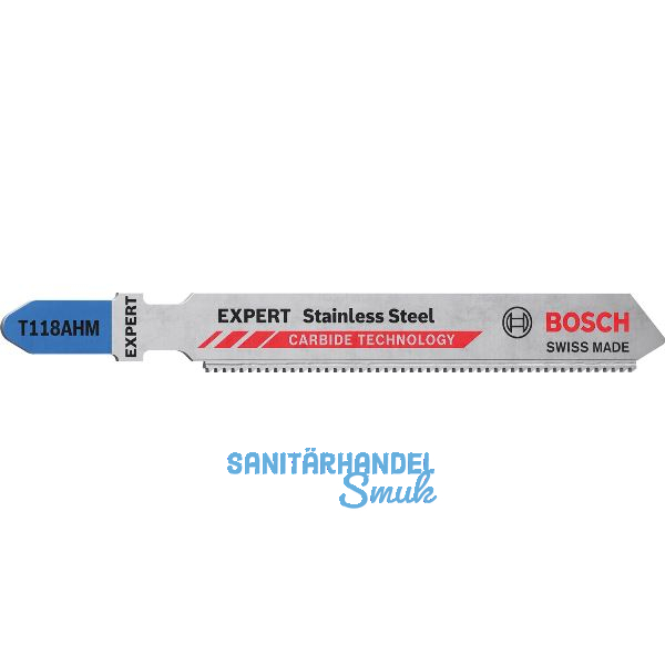 BOSCH Stichs�geblatt T118AHM rostfreier Stahl Expert - 3 St�ck