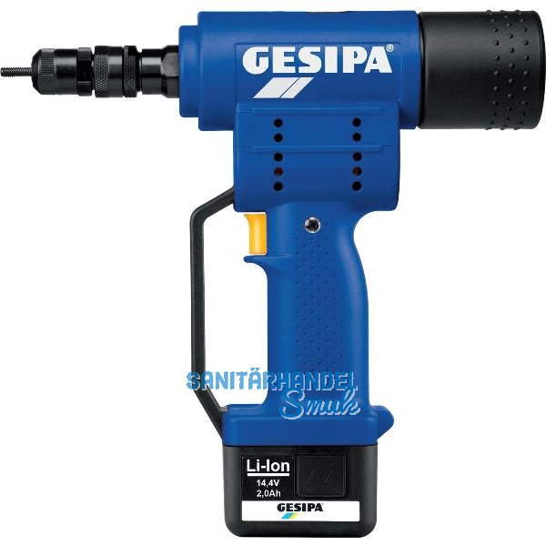 GESIPA Akku-Blindnietmuttern Setzger�t FireBird 14,4 Volt / 2,0 Ah
