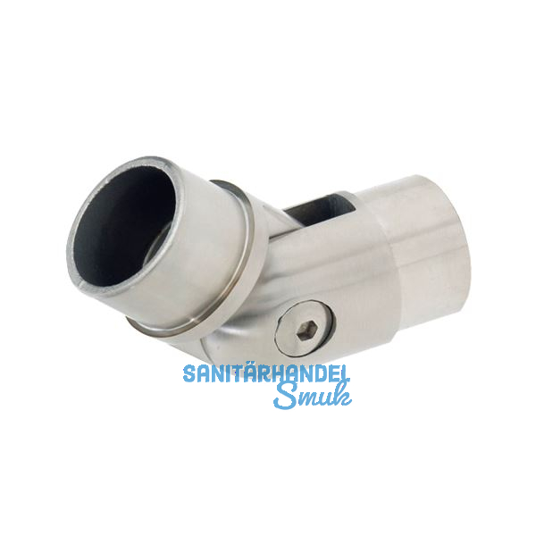 CROSO Gelenkst�ck f�r Rohr � 42,4 x 2,0 mm, Edelstahl geschliffen V2A