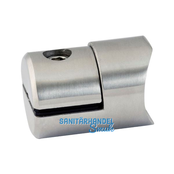 CROSO Plattenhalter f�r Rohr � 42,4 x 2,0 mm, � 32 mm, Edelstahl geschliffen V2A