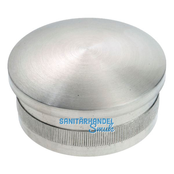 CROSO R�ndelkappe gew�lbt, � 48,3 x 2,0 mm, Edelstahl geschliffen V2A