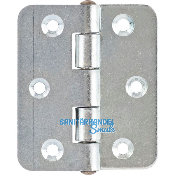 Spezialscharnier 75 x 65 mm, Stahl verzinkt