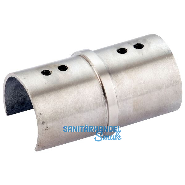 CROSO Verbinder f�r Rundrohr � 42,4 x 1,5 mm, Edelstahl geschliffen V4A