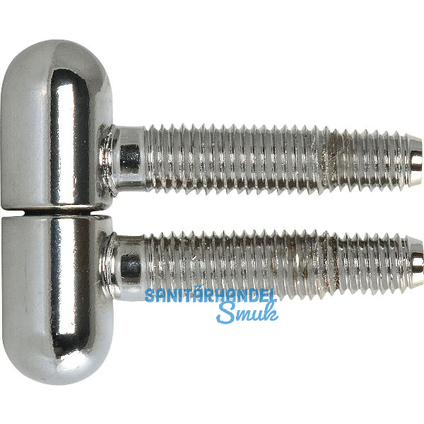 SFS Einbohrband, 13 mm, mit Rundkopf, Stahl verchromt