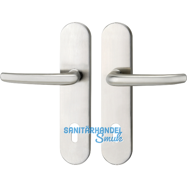 SH-Dr�ckergarnitur BR�NN - auf Schild PZ88, ohne Kzs., Edelstahl, RC2