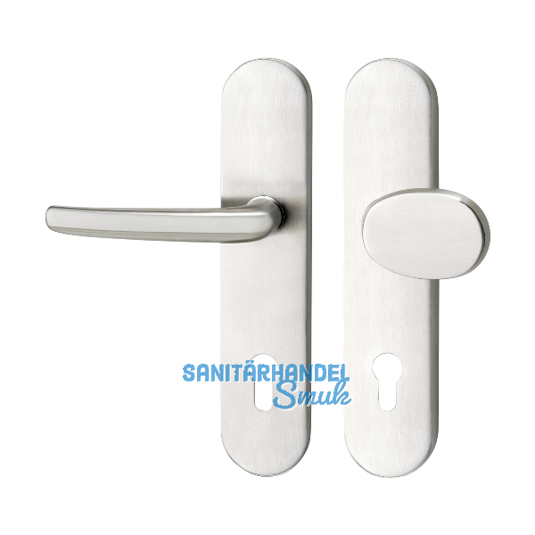 SH-Wechselgarnitur BR�NN - auf Schild PZ88, ohne Kzs., Edelstahl, RC2