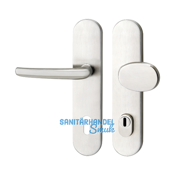 SH-Wechselgarnitur BR�NN - auf Schild PZ92, mit Kzs., Edelstahl, RC2