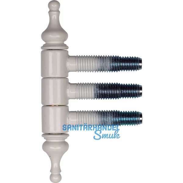 SFS Einbohr Zierband 3-TLG 13 wei� RAL9010