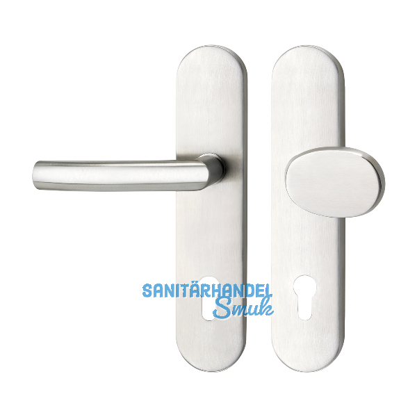 SH-Wechselgarnitur RIGA - auf Schild PZ88, ohne Kzs., Edelstahl, RC2