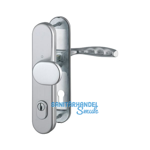 SH-Wechselgarnitur NEW YORK-auf Schild PZ88, 57-67, Kzs., Kl2, Edelstahl Eff.