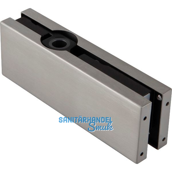 Oberer Eckbeschlag Verto,Glas 8/10/12/13,52mm,Tragkraft 100 kg, Edelstahl