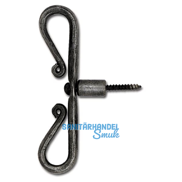 Fensterreiber doppelt, 105 x 17 mm, Eisen verzinkt geschw�rzt