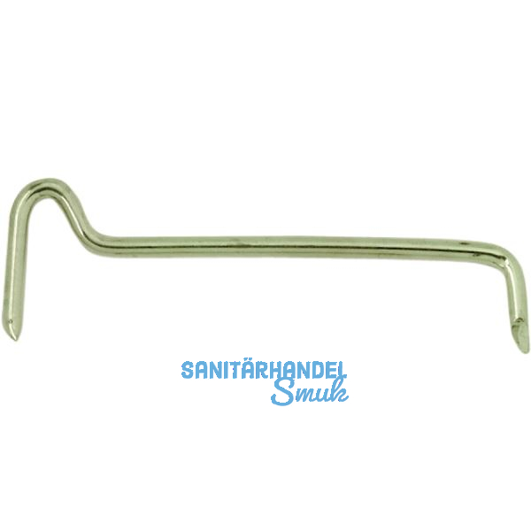 Reibertr�ger rund � 2 mm L=55 mm Stahl vermessingt