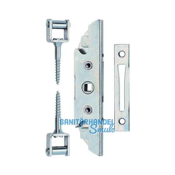 Einstecktrieb ohne Stulp, ohne Einlegestange, links, Stahl verzinkt