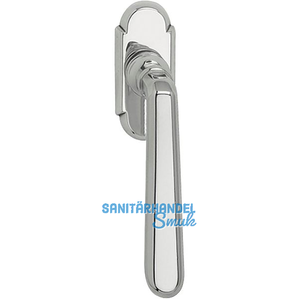 MARCHESI Fenstergriff ALT-WIEN - verdeckt geschraubt, 7x35, Messing verchromt