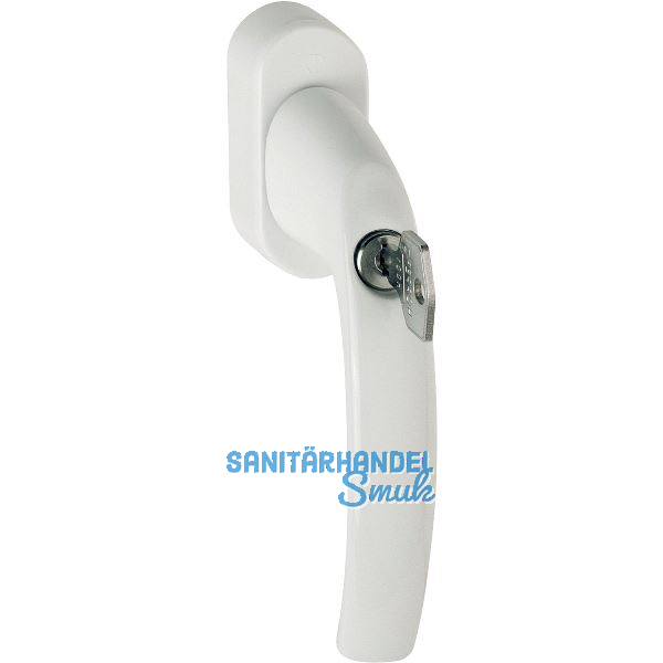 HOPPE Fenstergriff ATLANTA sperrbar Secustik, Aluminium wei�