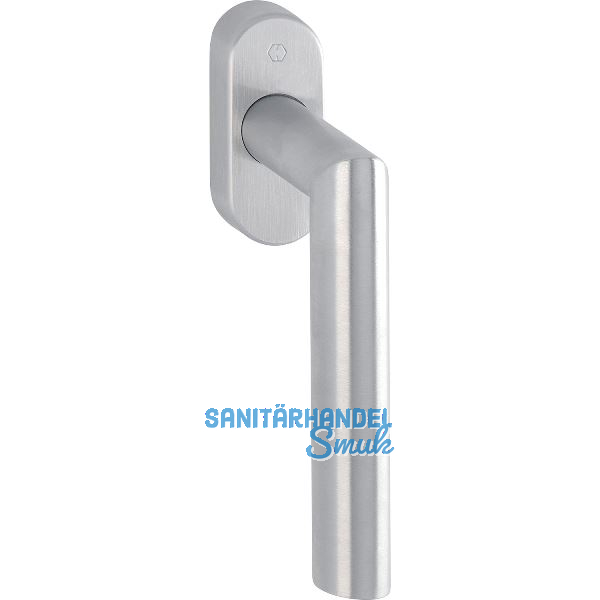 HOPPE Fenstergriff AMSTERDAM - Secustik, VK 7 x 32 - 42 mm, Edelstahl matt