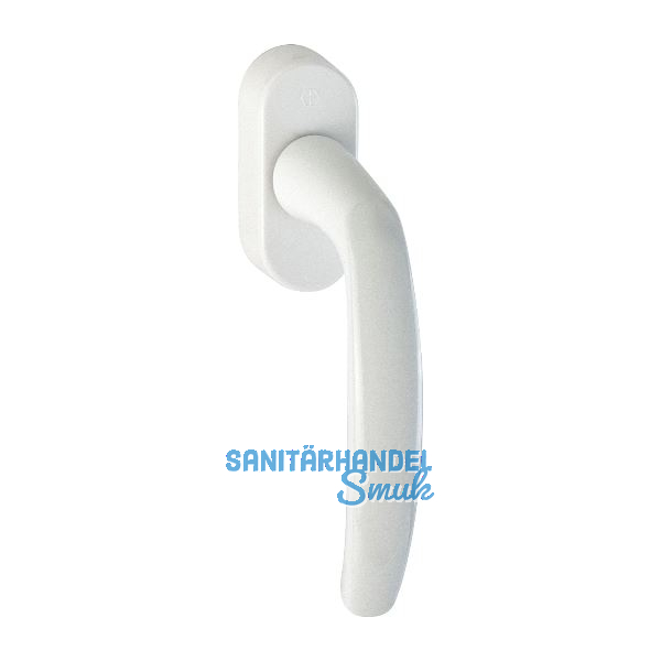 HOPPE Fenstergriff ATLANTA - Secustik, VK 7 x 32 - 42 mm, Alu wei� RAL 9016