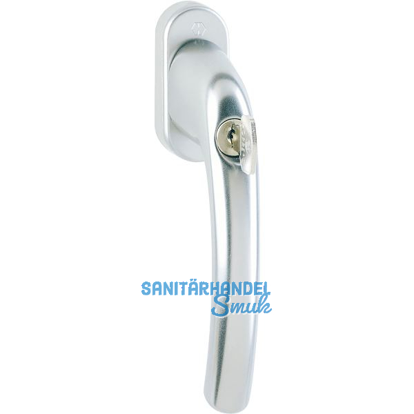 HOPPE Fenstergriff TOKYO - Sperrzylinder, 90�, VK 7 x 35 mm, silber