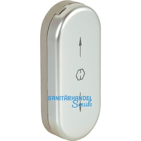 HOPPE Fenster-Griffloch-Verdeckrosette, Aluminium silber eloxiert