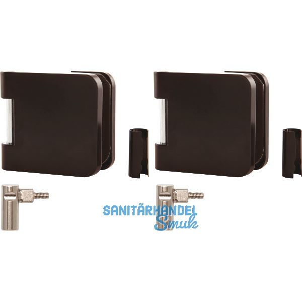 SOLIDO Glast�rbandset Office f.Dana GTF97 m.Rahmenteil INCANTO,links,Alu schwarz