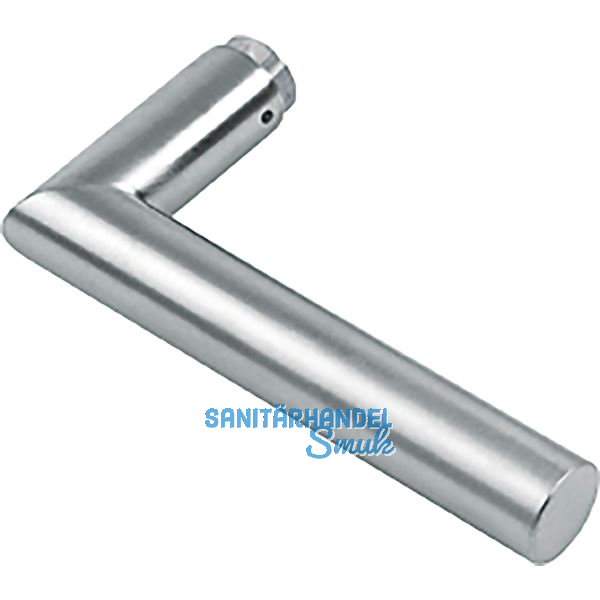 HOPPE Dr�ckerlochteil AMSTERDAM, Edelstahl matt