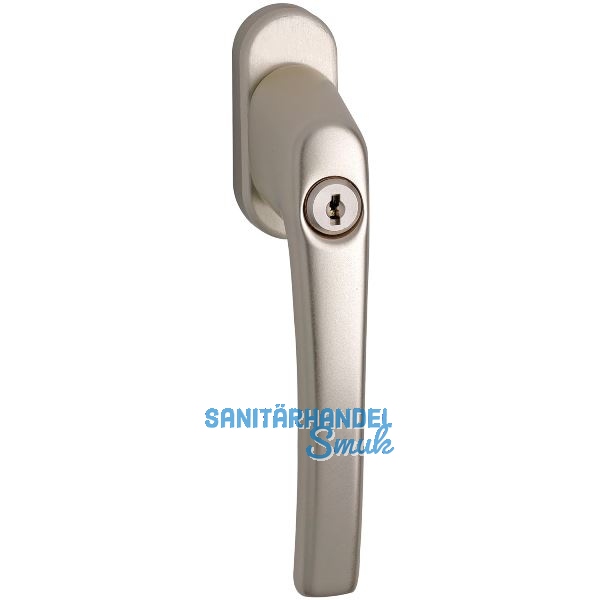 ROTO Fenstergriff ROTOLINE - Sperrzylinder, 40 Nm, Aluminium champagne eloxiert