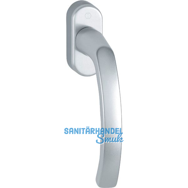 HOPPE Fenstergriff LI�GE, Vierkant 7 x 32 mm, Alu silber eloxiert