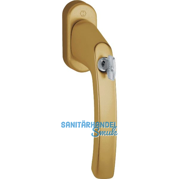 HOPPE Fenstergriff LI�GE - Sperrzylinder, Vierkant 7x40, 35 Nm, bronze eloxiert